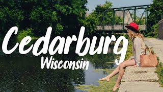 Exploring Cedarburg Wisconsin 4K  Small Town America  Lost amp Remote [upl. by Ellerrehs]