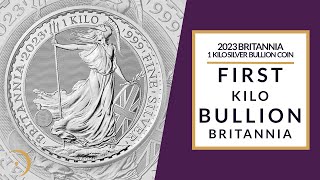 2023 1 Kilo Silver Britannia  Royal Mint Bullion Coin [upl. by Lydell]