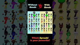 Sprunkis Dancing Sprunki Song with hands vs without handssprunki viralvideo shorts sprunkisong [upl. by Maidie]