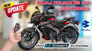 Bajaj Pulsar NS 160 New Model 2024  Review  New Features  Price  Mileage  Top Speed [upl. by Erline439]