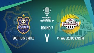 HIGHLIGHTS Southern United vs CF Waterside Karori  National League Championship [upl. by Salchunas]