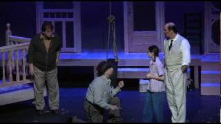 Death of Bob Ewell Final Scene  To Kill A Mockingbird  Thalian Hall 2012 [upl. by Budge]