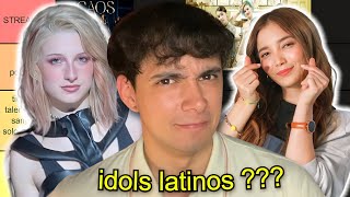 rankeando intentos de idol de kpop latinos 💀 [upl. by Toscano]