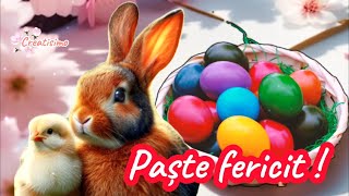 💖Paste fericit 🐣🐥 Sãrbãtori binecuvântate Hristos a înviat [upl. by Sanderson]