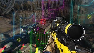 using EYE TRACKER in COD WARZONE 200 IQ play [upl. by Eckhardt]