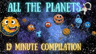 Planet Songs for Children  19 Minute Compilation from Silly School Songs  Planet Songs for Kids [upl. by Shulins828]