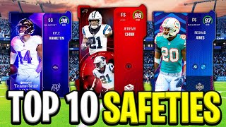 The Top 10 Safeties in Madden 24 [upl. by Sontag]