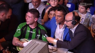 MOncelli vs Nicchi Titolo Internazionale WBC Superwelter [upl. by Eicnahc]