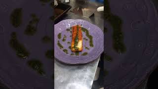 Salmón con pesto de Rúgula cheflife food foodie confortfood seafood [upl. by Inihor]