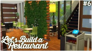 The Sims 4 Lets Build a Restaurant Part 6 [upl. by Reseta]