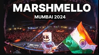 MARSHMELLO CONCERT MUMBAI 2024 marshmello mumbai [upl. by Darnoc920]