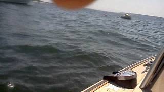 Boat sinks off of Sandy Hook [upl. by Ruperta]