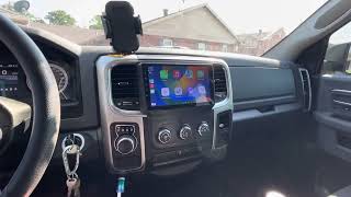 Upgrade from 50 uConnect to 9 inch Amazon unit with CarPlay amp AndroidAuto for only 260 [upl. by Niraj]