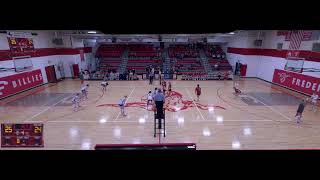 Fredericksburg High School vs Lampasas High School Womens Varsity Volleyball [upl. by Dunlavy324]