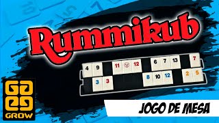 RUMMIKUB  COMO JOGAR  UM JOGO DA GROW [upl. by Annadal726]