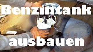 🔧🔧Benzintank und Kraftstoffpumpe ausbauen🔧🔧 [upl. by Leduar]