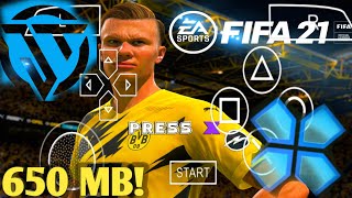 CARA MENG INSTALL GAME 🎮 PPSSPP FIFA 2021 UKURAN 650MB DI HP ANDROID RAM 1 GB KEATAS GRAFIK ULTRA H [upl. by Trahern]