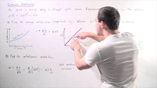 Instantaneous Acceleration Example [upl. by Amanda131]