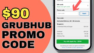 2024 UPDATE Grubhub Promo Code for 90  New Working Grubhub Coupon Codes [upl. by Eednas331]