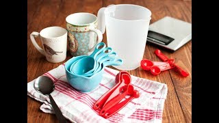 COMO CAMBIAR A TAZAS GRMS ML OZ  BASICOS PARA MEDIR EN CASA  Silvana Cocina ❤ [upl. by Anirrehs87]