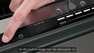 How to prepare for first use on your new dishwasher  AEG [upl. by Lorne]