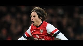 CONTRACTS TOMAS ROSICKY amp A KANU STATUE Arsenal Nation [upl. by Joly493]