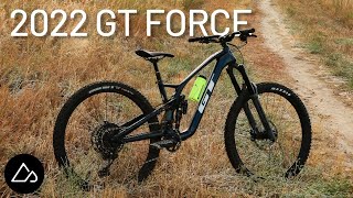 2022 GT Force High Pivot Enduro Mountain Bike Review [upl. by Assilanna784]