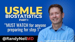 Biostatistics SUMMARY STEP 1  The Basics USMLE [upl. by Mya]