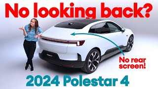 FIRST LOOK 2024 Polestar 4  No looking back Inside Polestar’s crazy newcomer  Electrifyingcom [upl. by Ketti225]