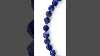 Lazulite Lapis Lazuli Necklace  by Bombyx House [upl. by Pronty]