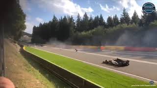 Incidente Formula2 morto Anthoine Hubert’s SPA 2019 [upl. by Ztnahc319]