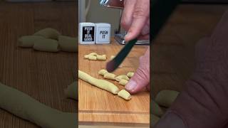 Cavatelli is easy to make hand shaped pasta pasta handmadewithlove recipes [upl. by Somisareg]