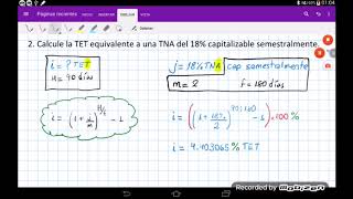 TASA NOMINAL j CAPITALIZABLE A TASA EFECTIVA i [upl. by Adyaj]