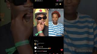 Afronita and championrolie live on TikTok as they express their feelings for each other 😂😂💔adwoa [upl. by Alenas]