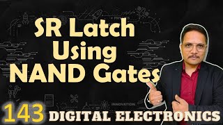 SR Latch using NAND Gates Basics Circuit Working and Truth Table [upl. by Baecher]