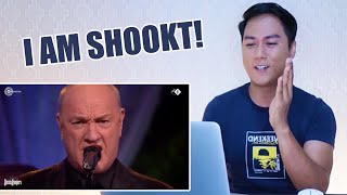 SINGER REACTS to Henk Poort  Sound Of Silence  Beste Zangers 2019 [upl. by Trebreh344]