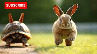 Rabbit and tortoise race between two animals Who Will win kidsea shazia ahmed [upl. by Erapsag]