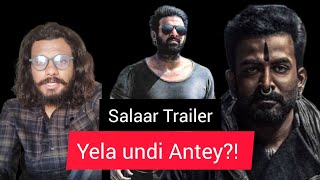 Salaar Trailer Review 🤔💭 salaar prabhas [upl. by Ellynad877]