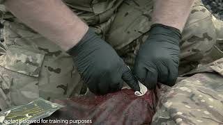 Celox Gauze Training Video – Military emergency response USA amp FDA regions [upl. by Sitsuj]