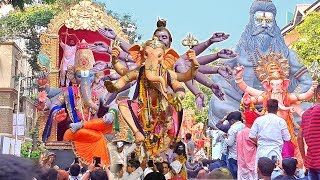 Ganesh Visarjan Ganesh Immersion गणपती विसर्जन सोहळा 2018 ekmevcom [upl. by Neelyk]