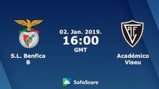 Benfica B  Académico de Viseu  Tudo Sobre Futebol [upl. by Stevens]