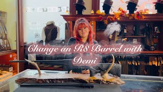 Blaser R8 Ultimate X change a barrel with Demi [upl. by Ajuna]