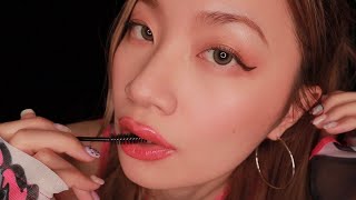 ASMR Close Up Spoolie Mouth Sounds [upl. by Aivonas]