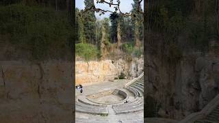 Teatre Grec aka the Grec Theatre in barcelona is a beautiful symbol of the city’s cultural scene [upl. by Rubio289]