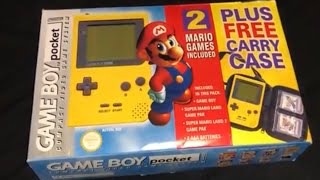 Gameboy Pocket Unboxing [upl. by Norven277]