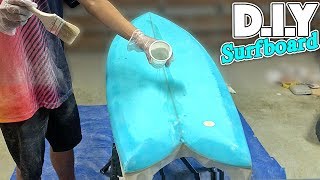 DIY FISH SURFBOARD [upl. by Eiramyelhsa]