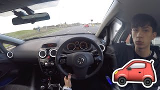 VAUXHALL CORSA POV DRIVE UK 😱 [upl. by Milty302]