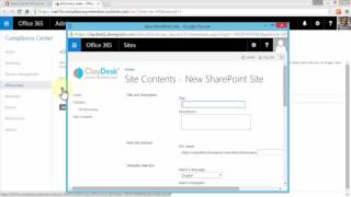 SharePoint Office 365 Compliance Center [upl. by Alodie]