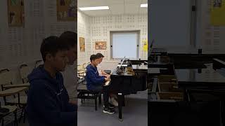 David Reino Mantecón y Henry Zixiang Gao dúo de piano Obras de Cecile Chaminade y Carlos Ibarra [upl. by Savill117]