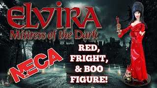 Unboxing The Elvira Red Fright amp Boo NECA Horror Collectible Figure [upl. by Abdel]